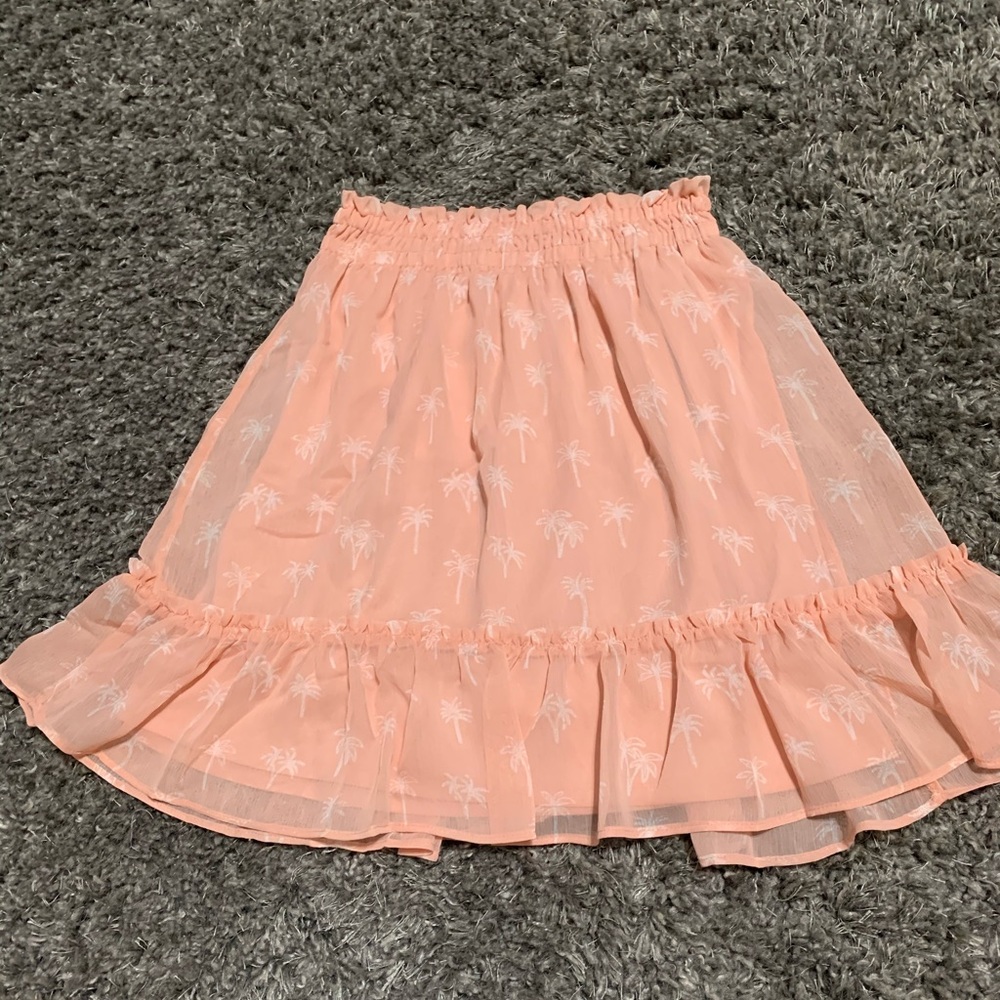 Lauren Conrad palm tree skirt